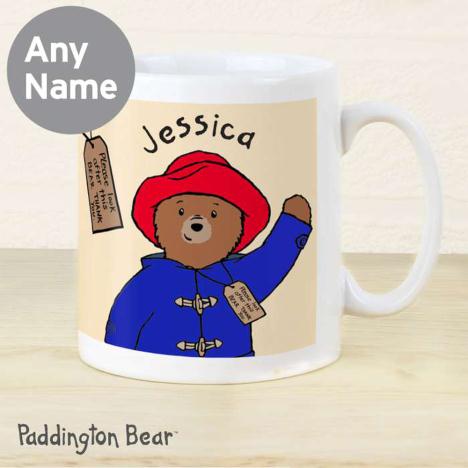 Personalised Paddington Bear Plastic Mug Extra Image 1